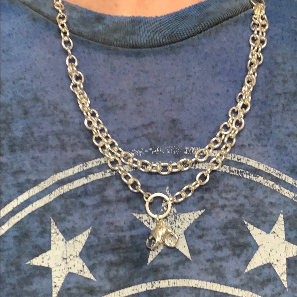 Origami Owl Silver Link Convertible Layer Chain